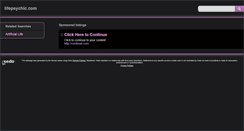 Desktop Screenshot of es.lifepsychic.com